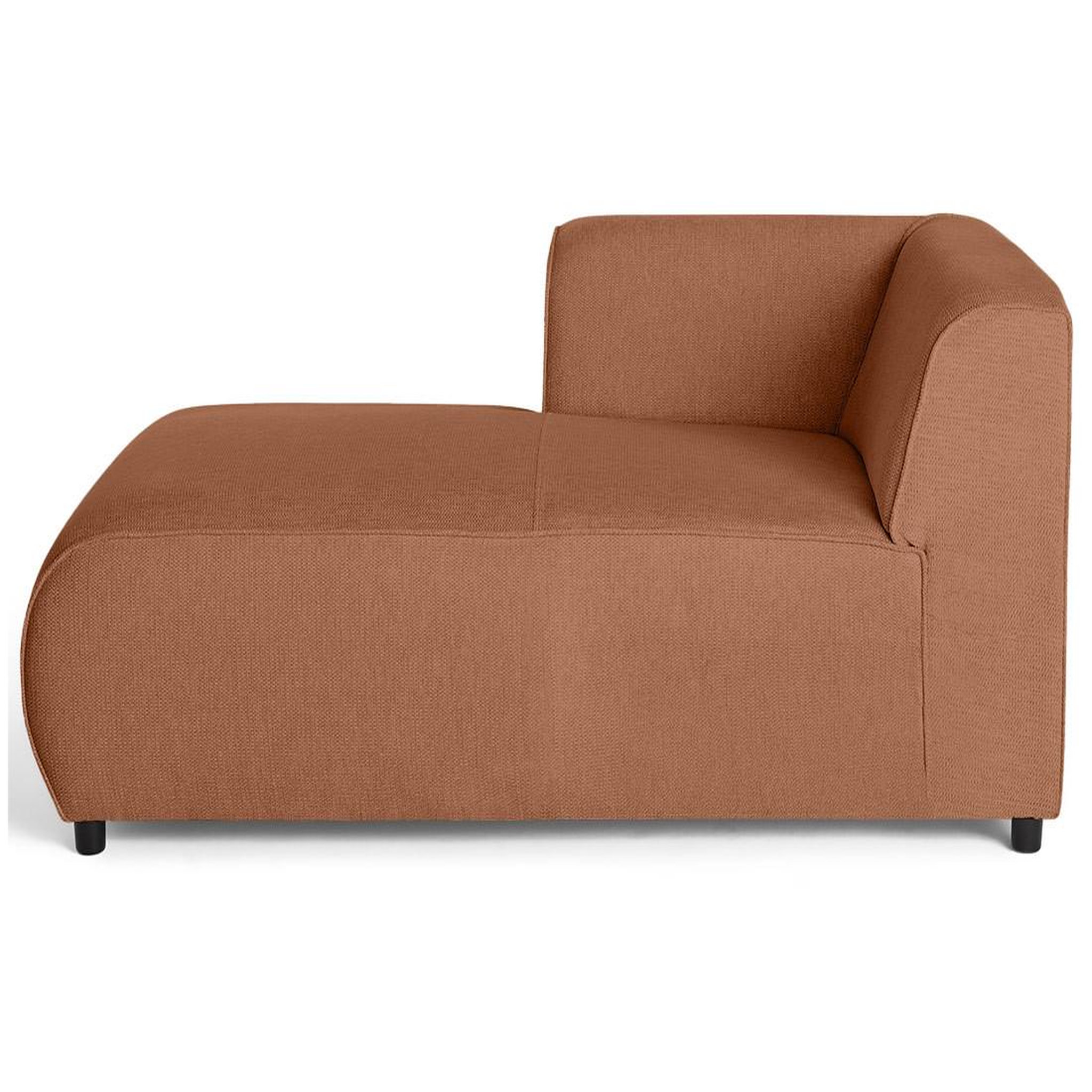 Voir la diapositive 5 : LISA DESIGN Suaro - module d'assise méridienne gauche en tissu texturé
