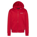 Schott Sweat Zippé  Garçon Schott. Coloris disponibles : Rouge
