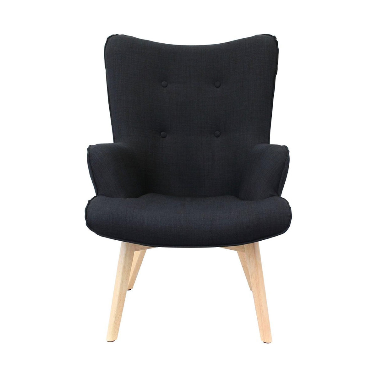 The Home Deco Factory Fauteuil de salon scandi Helsinki
