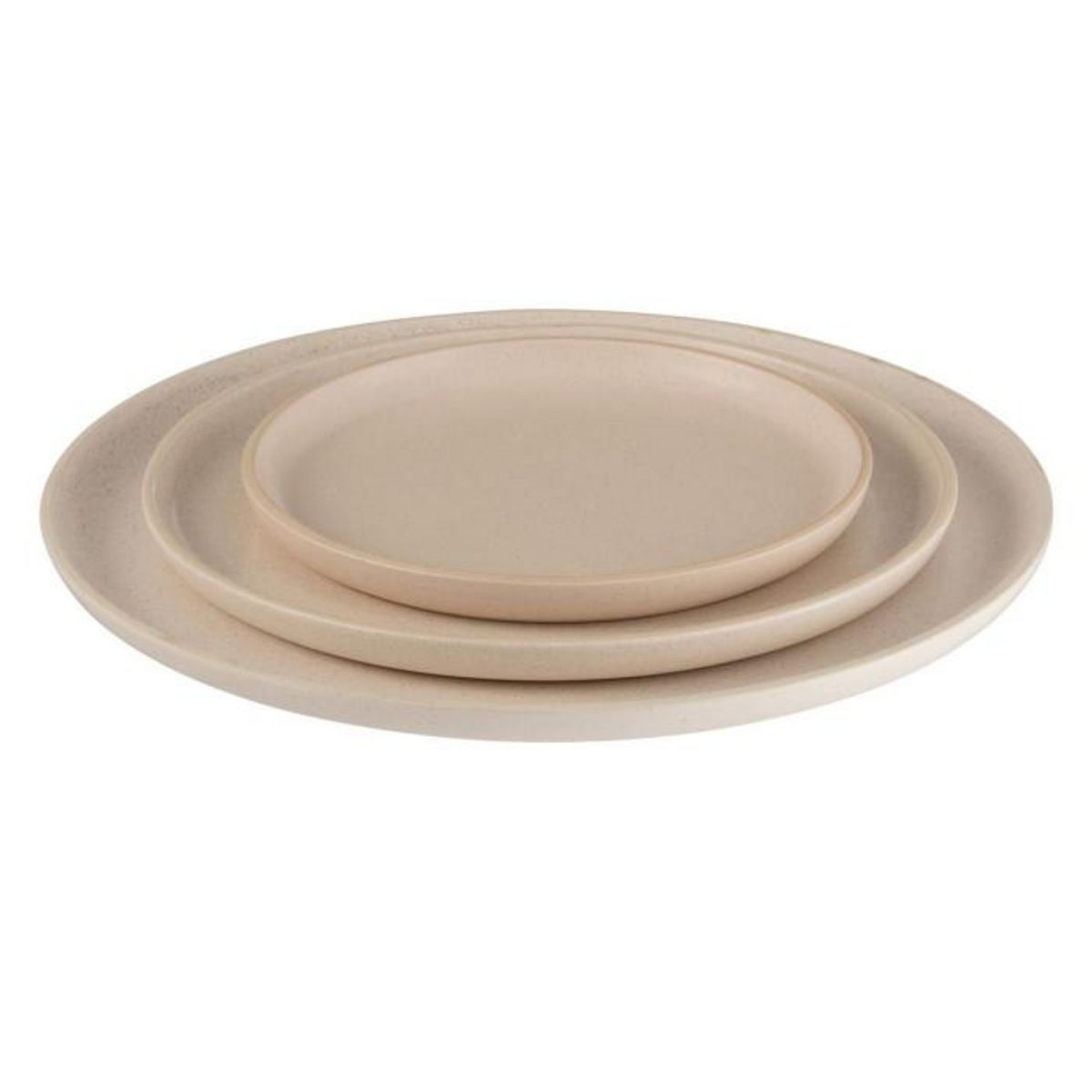 Paris Prix Assiette Plate en Céramique  Marie  33cm Crème