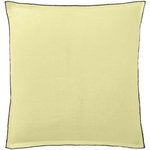 BATON ROUGE Taie d'oreiller 100% lin lavé 160gsm. Coloris disponibles : Jaune