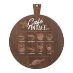 ATMOSPHERA Décoration Murale Vintage  Café  45cm Marron