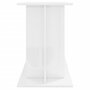 Voir la diapositive 5 : VIDAXL Support d aquarium blanc brillant 120x40x60cm bois d ingénierie