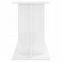 Voir la diapositive 5 : VIDAXL Support d aquarium blanc brillant 120x40x60cm bois d ingénierie