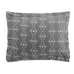 Paris Prix Taie d'Oreiller en Coton  Aristide  50x70cm Anthracite