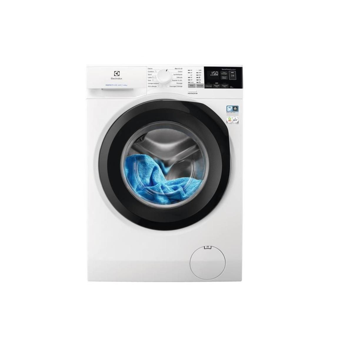 ELECTROLUX Lave-linge hublot 8kg 1351 tours/min - EW6F4805AR