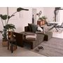 Voir la diapositive 3 : BEST MOBILIER Petra - canapé d'angle réversible - convertible avec coffre - 4 places - en velours
