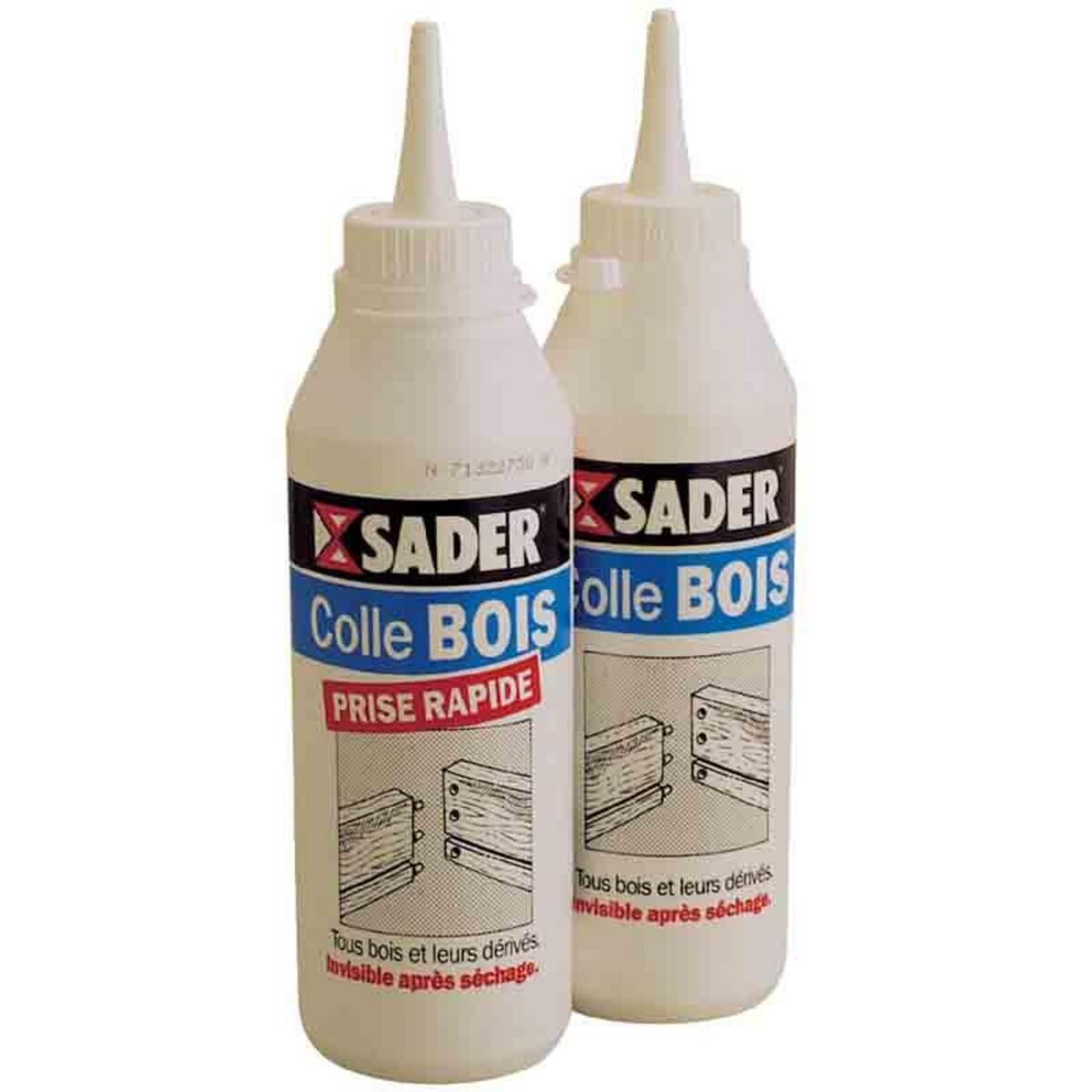 Sader Colle à bois prise progressive 100 g