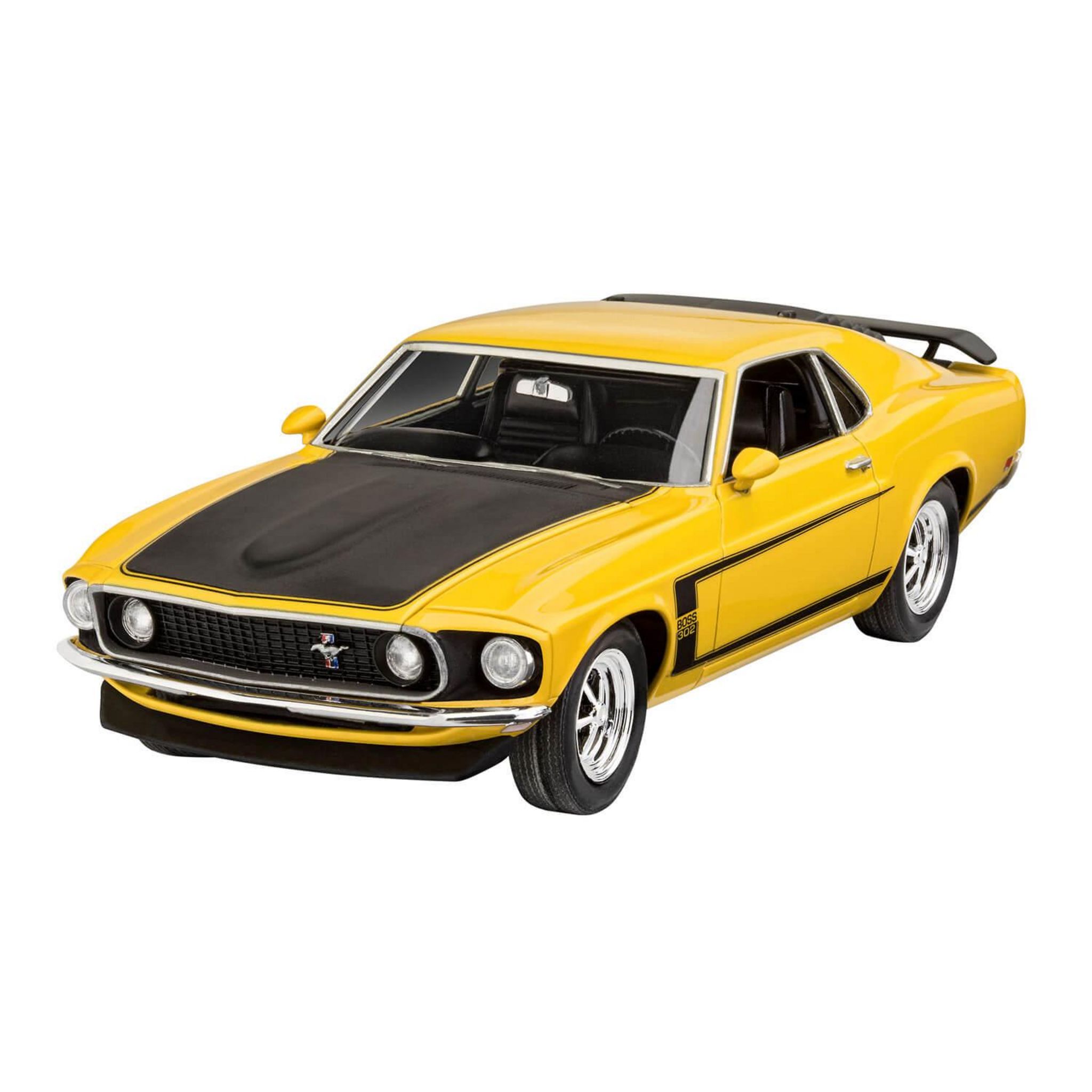 Revell muscle car voiture Ford Mustang Boss 302 de 2013-échelle 1/25-niveau 4/5 Maquette, 07652