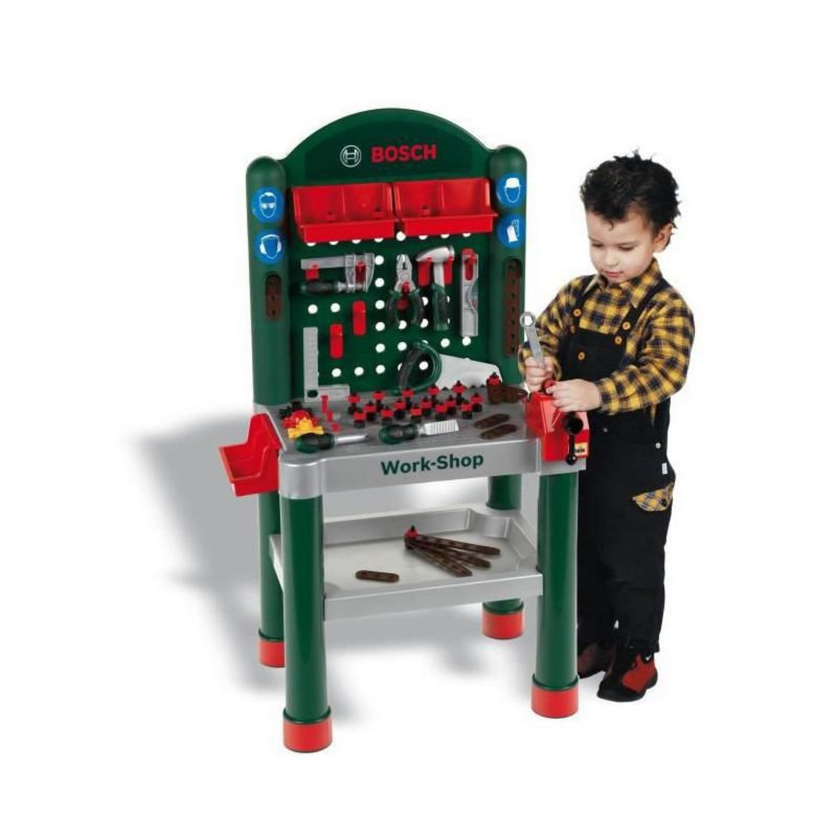 Klein KLEIN - Jouet Etabli Bosch Work-Shop avec 79 accessoires