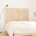 VIDAXL Tete de lit murale 159,5x3x110 cm Bois massif de pin