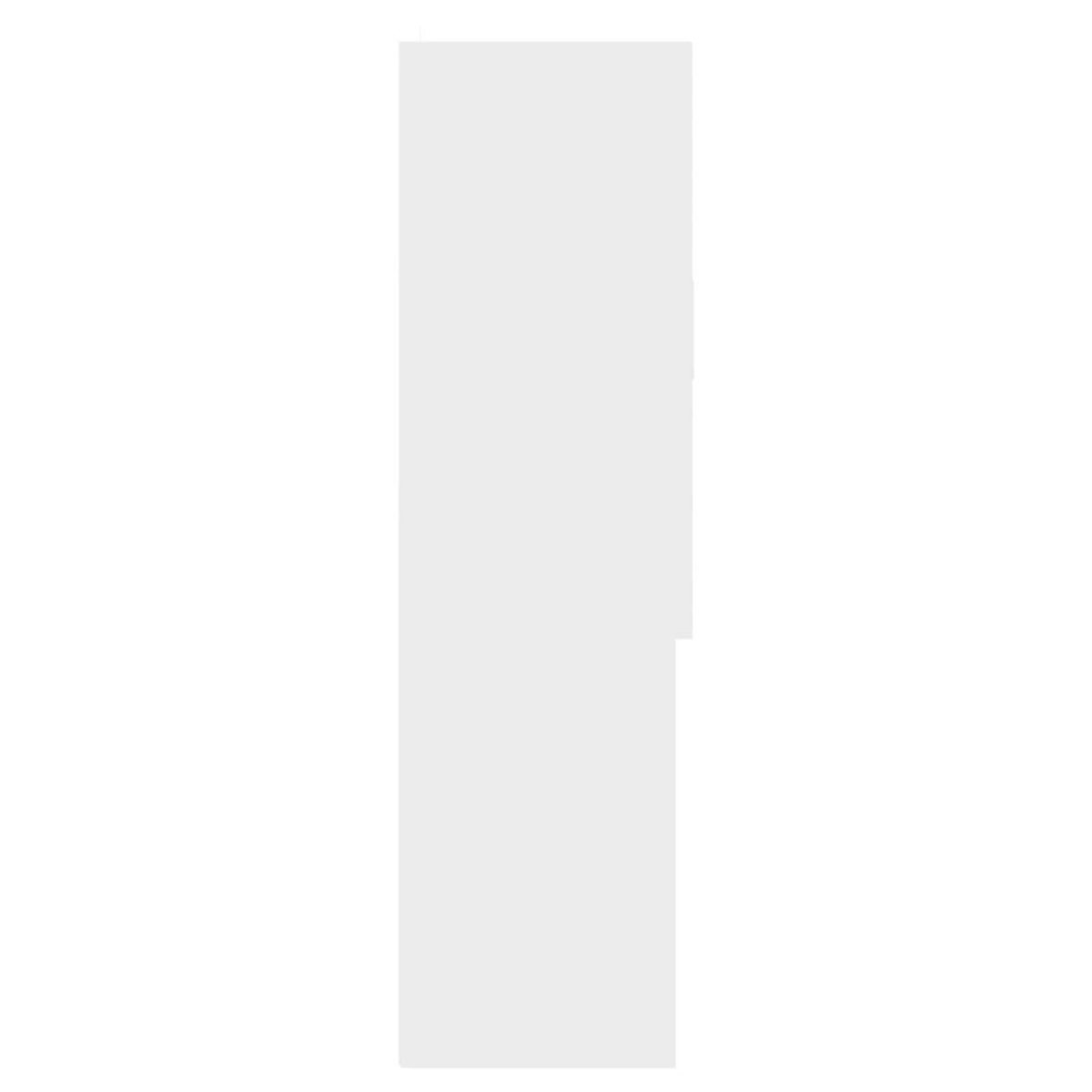 VIDAXL Meuble pour machine a laver Blanc 70,5x25,5x90 cm