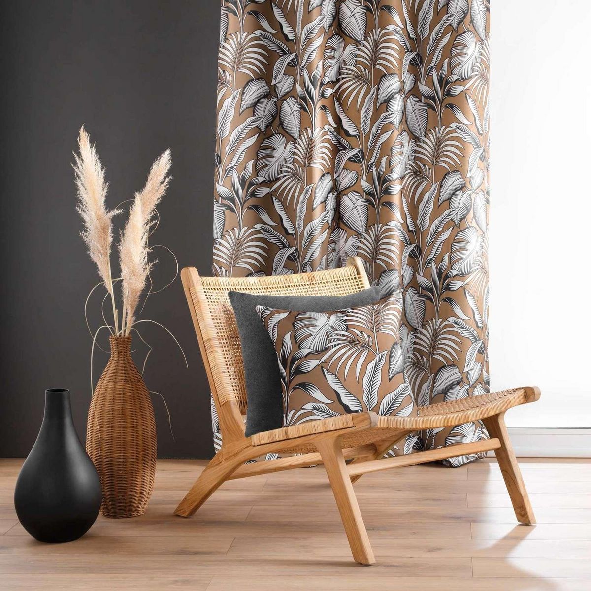 Douceur d'Intérieur Coussin PUNTA - Polyester imprimé appliqué