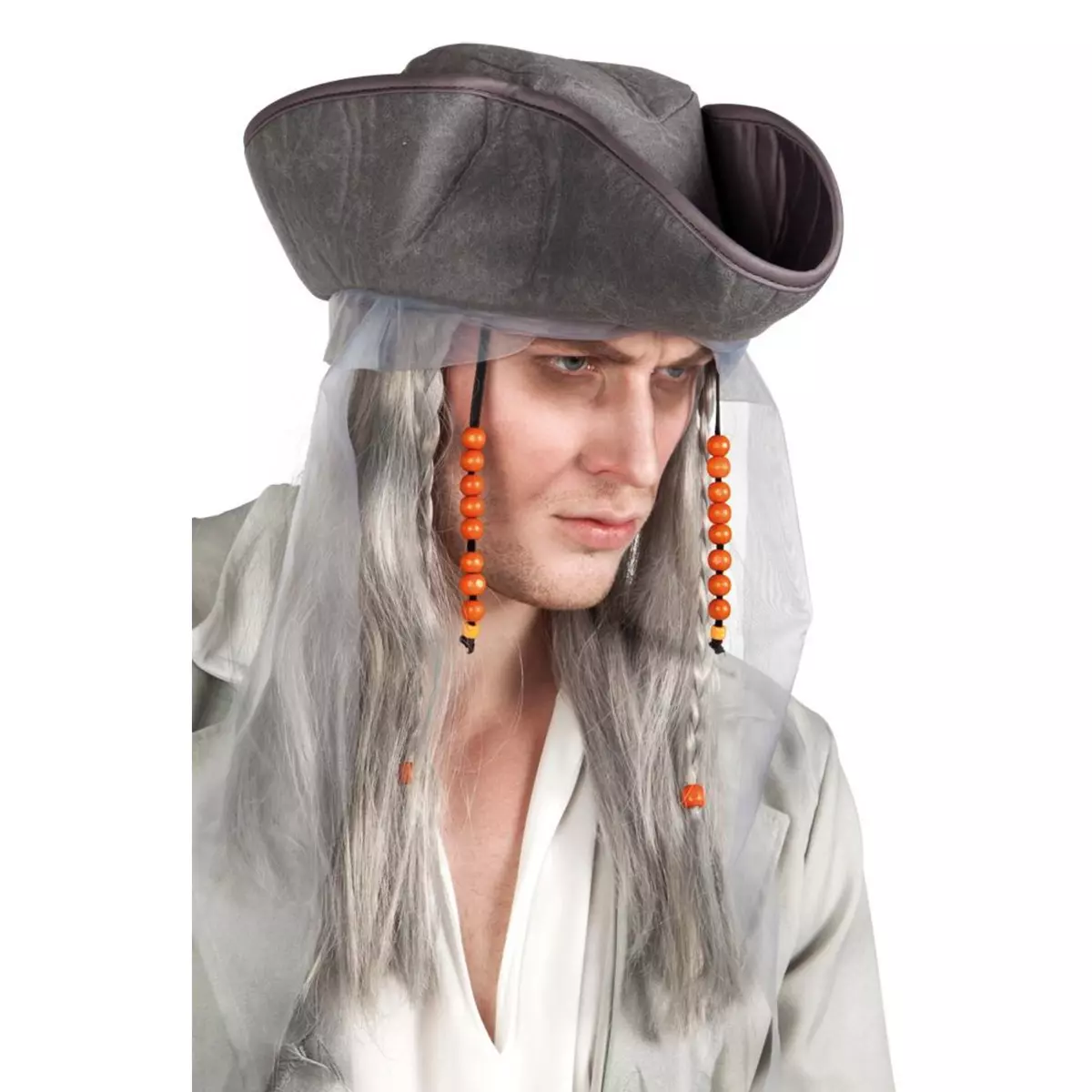 Boland Perruque Pirate Avec Chapeau