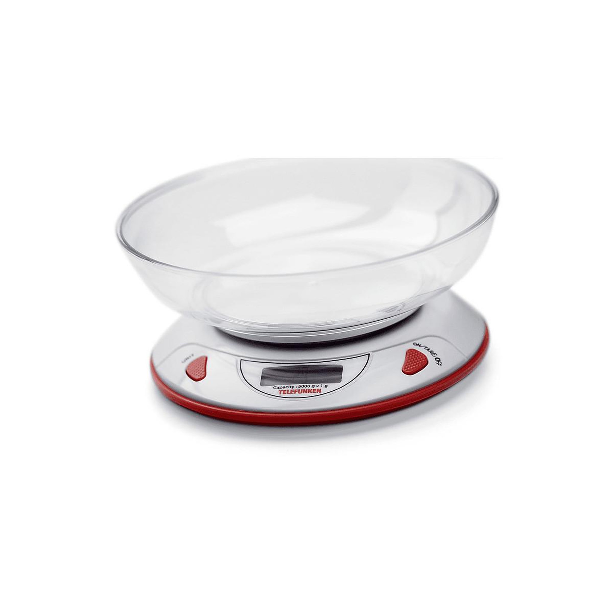 TELEFUNKEN Balance de Cuisine Électronique Telefunken M02556 5 Kg Avec Bol Amovible