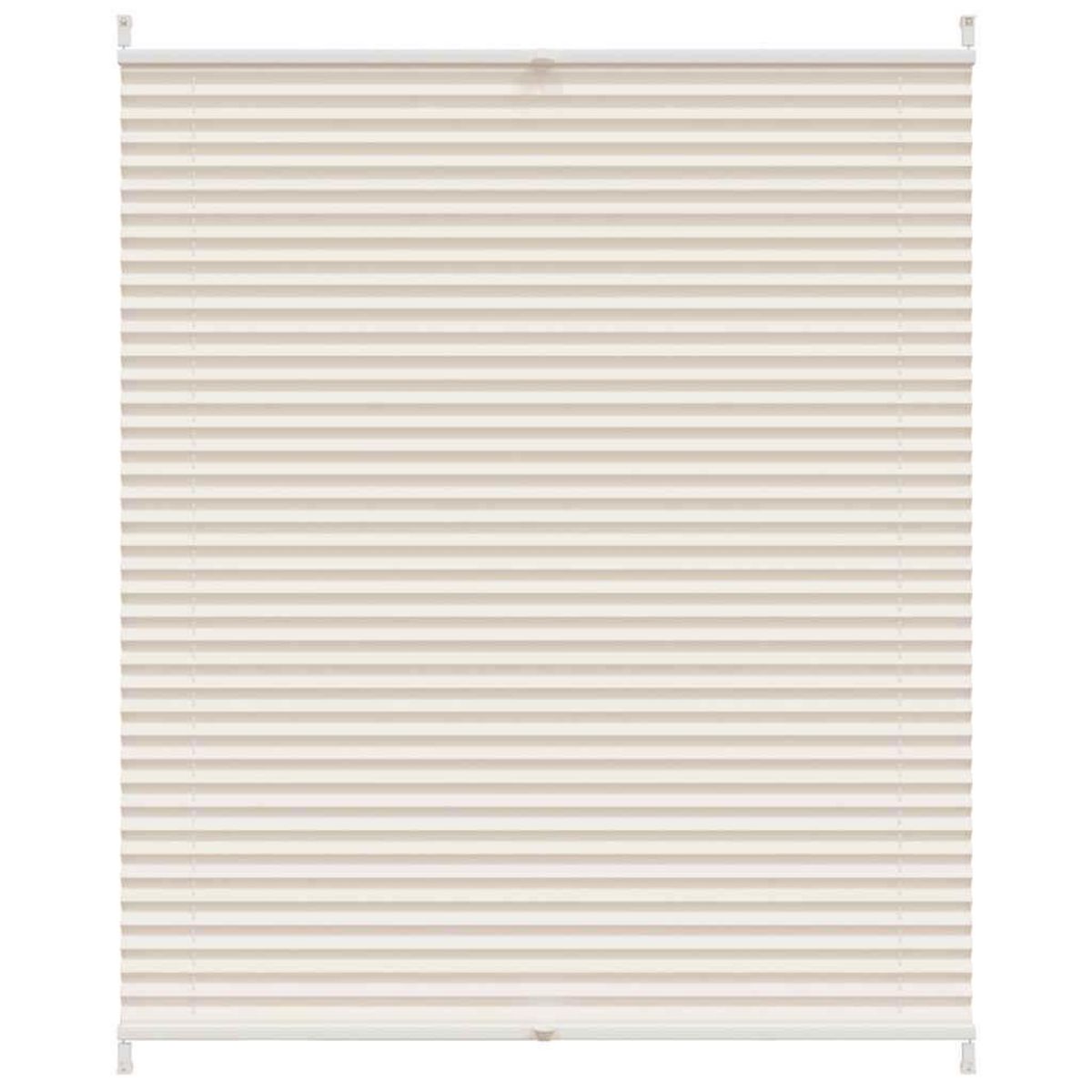 VIDAXL Store plisse 110x150 cm Creme