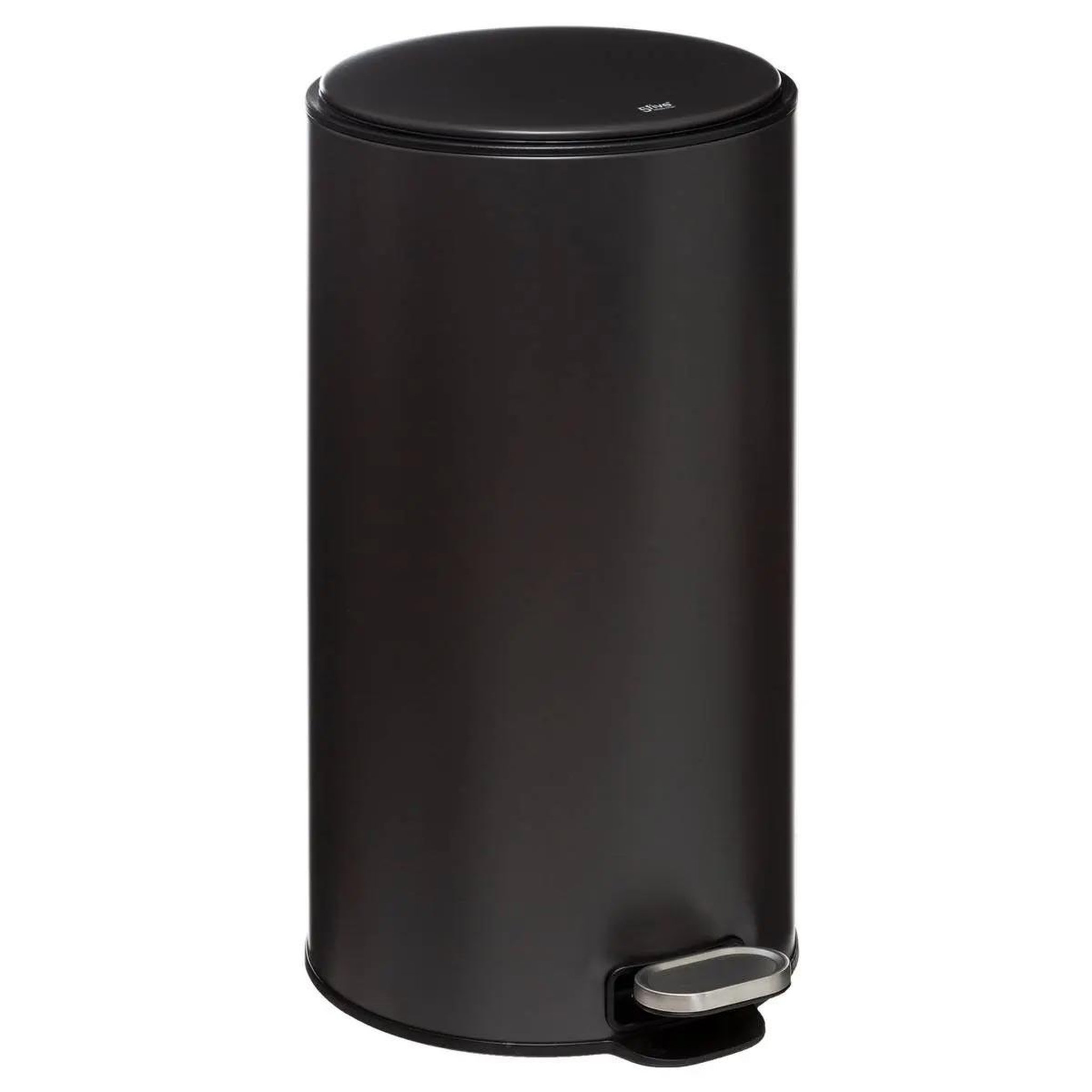 Voir la diapositive 1 : FIVE Poubelle de cuisine en métal  delta  30l noir