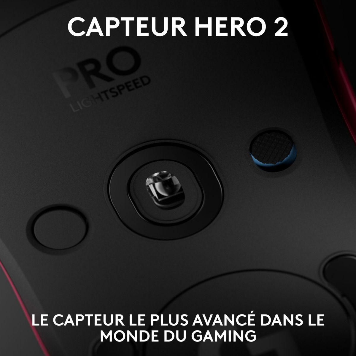 Logitech Souris Gamer Sans Fil G PRO 2 Lightspeed Wireless Magenta