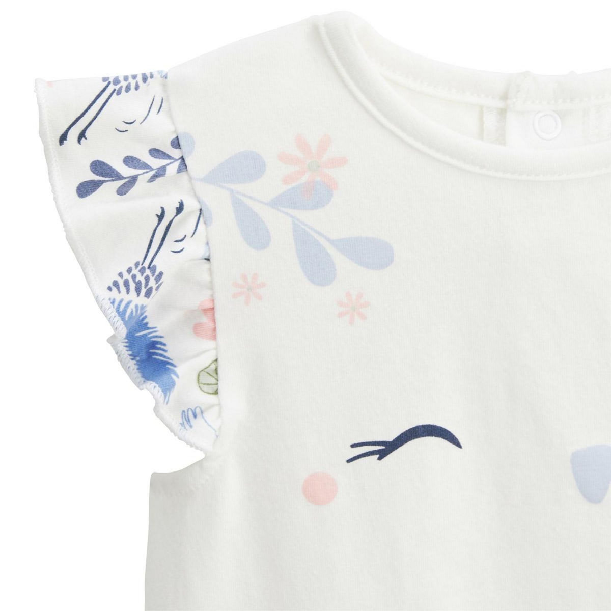 Petit Béguin Pyjama enfant 2 pièces manches courtes Tiana