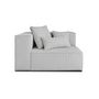 Voir la diapositive 5 : LISA DESIGN Colombine - module d'assise gauche - en velours côtelé