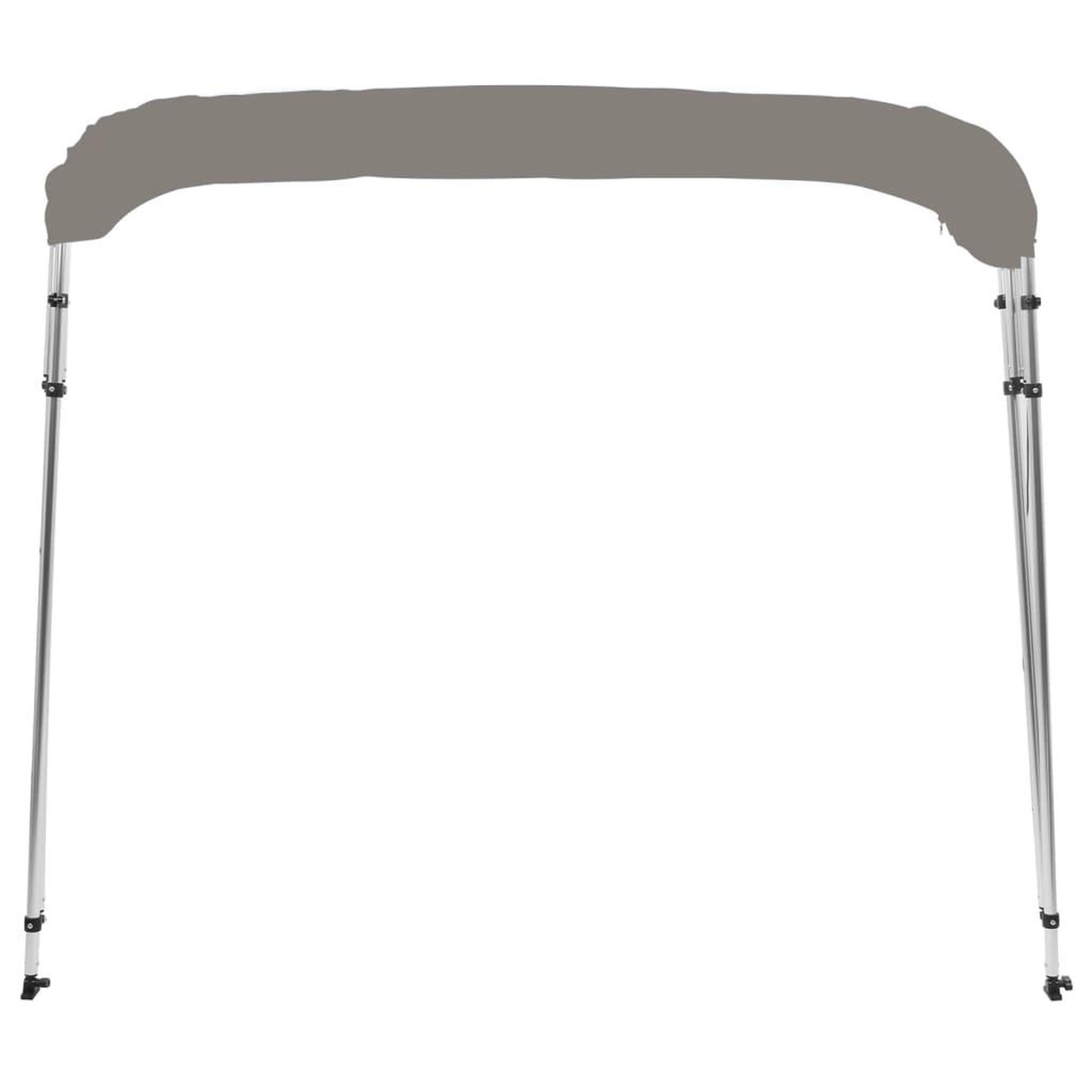 Voir la diapositive 4 : VIDAXL Auvent bimini a 4 arceaux gris 243x210x137 cm