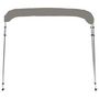 Voir la diapositive 4 : VIDAXL Auvent bimini a 4 arceaux gris 243x210x137 cm