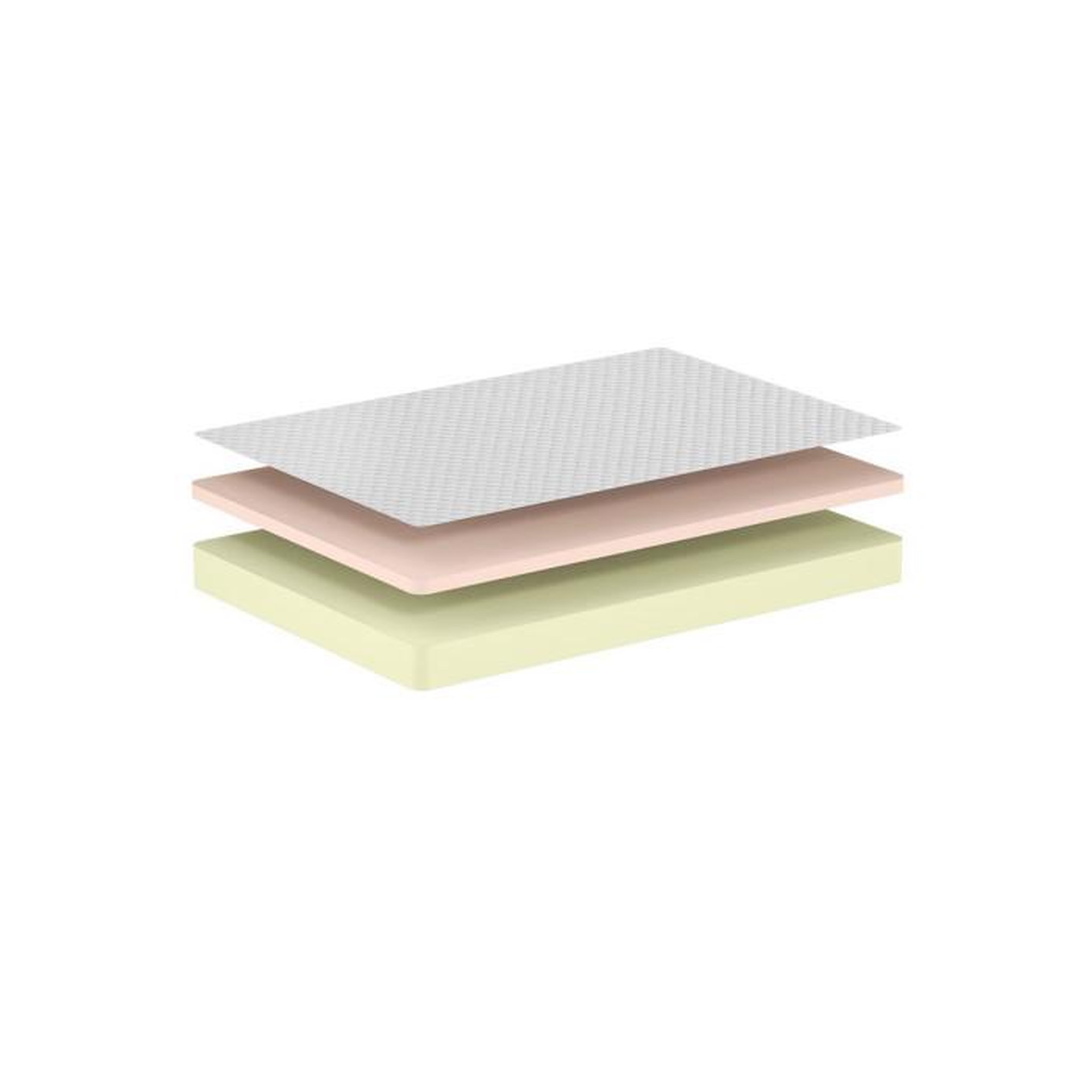 Voir la diapositive 2 : Paris Prix Matelas Adulte  Comfort  160x200cm Blanc