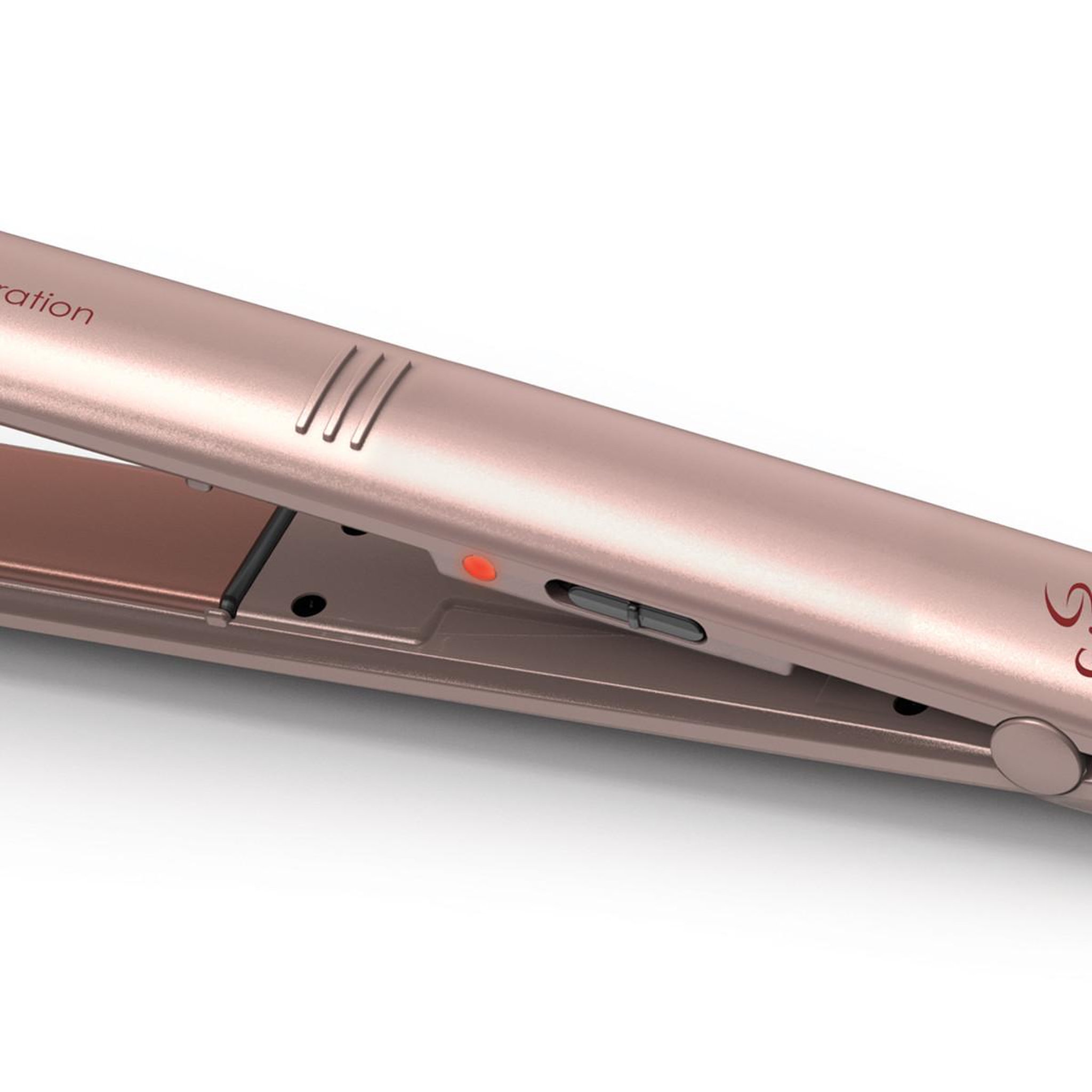 Voir la diapositive 2 : Gama GA.MA GI0208 brosse soufflante et fer à lisser À chaleur Rose 45 W 2,5 m