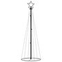 Voir la diapositive 3 : VIDAXL Arbre de Noël cone 108 LED Blanc froid 70x180 cm