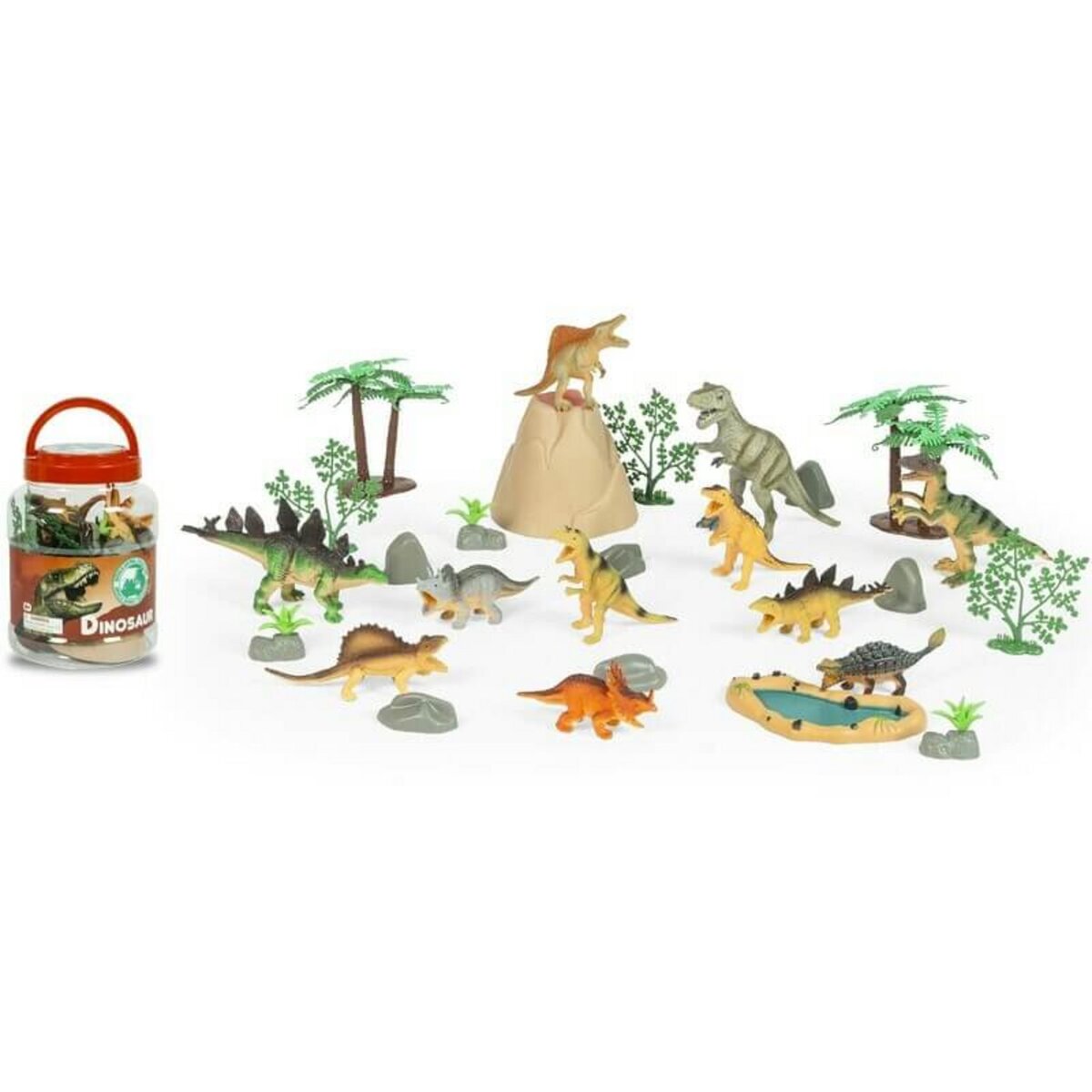 PICWICTOYS Baril figurines Dinosaures