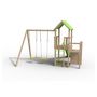 Voir la diapositive 6 : trigano Aire de jeux avec toboggan - Bois - H2,20m - XPERIENCE