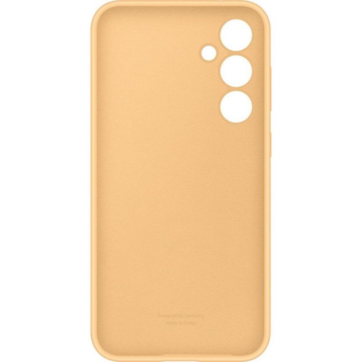 Samsung Coque en silicone pour Samsung Galaxy S23 FE Abricot