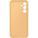 Samsung Coque en silicone pour Samsung Galaxy S23 FE Abricot