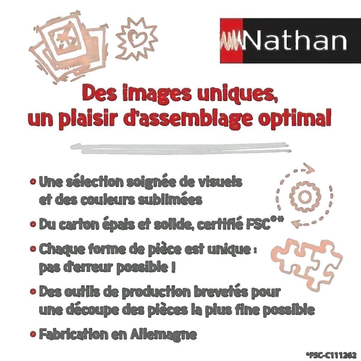 Nathan Puzzle classique Nathan Puzzle classique de la Corse 500 pièces