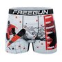 Voir la diapositive 3 : FREEGUN Lot de 4 boxers enfant Extremes Sports
