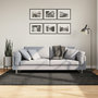 Voir la diapositive 1 : VIDAXL Tapis ISTAN a poils longs aspect brillant anthracite 140x200 cm