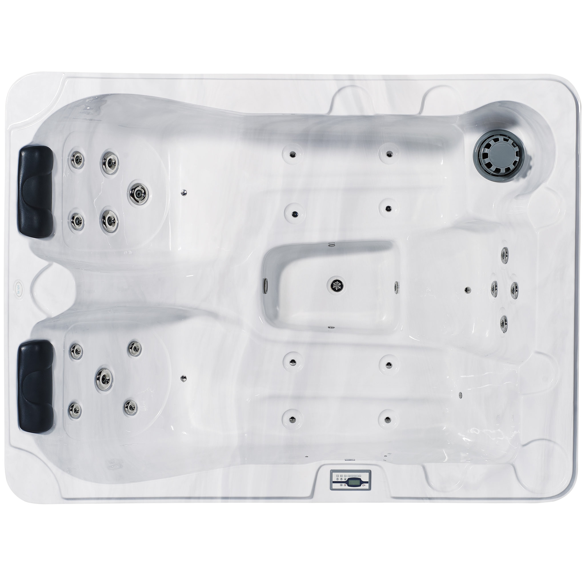 Voir la diapositive 3 : WATERCLIP Spa rigide 3 places BONA