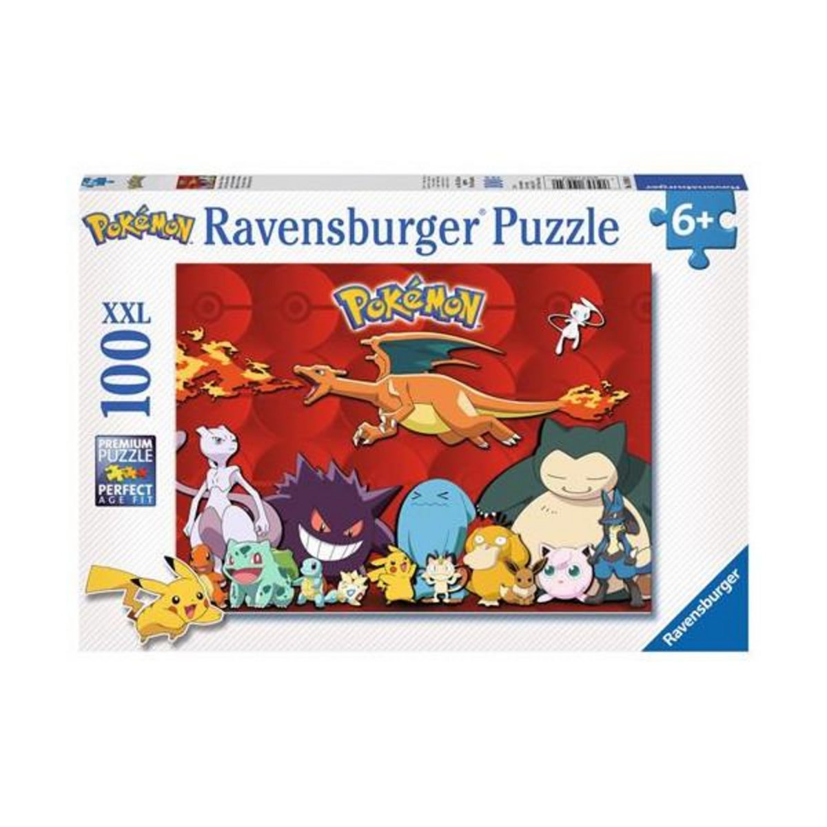 RAVENSBURGER Puzzle 100 pièces XXL Ravensburger Mes Pokémon préférés