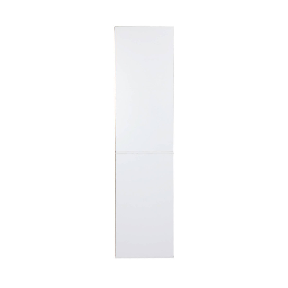 SWEEEK Module dressing avec 4 tiroirs et 1 penderie blanc. panneaux stratifiés