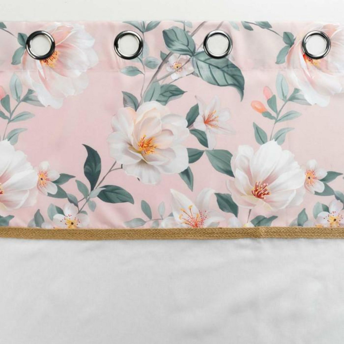 Paris Prix Rideau Voilage à Œillets  Alissia  140x280cm Rose