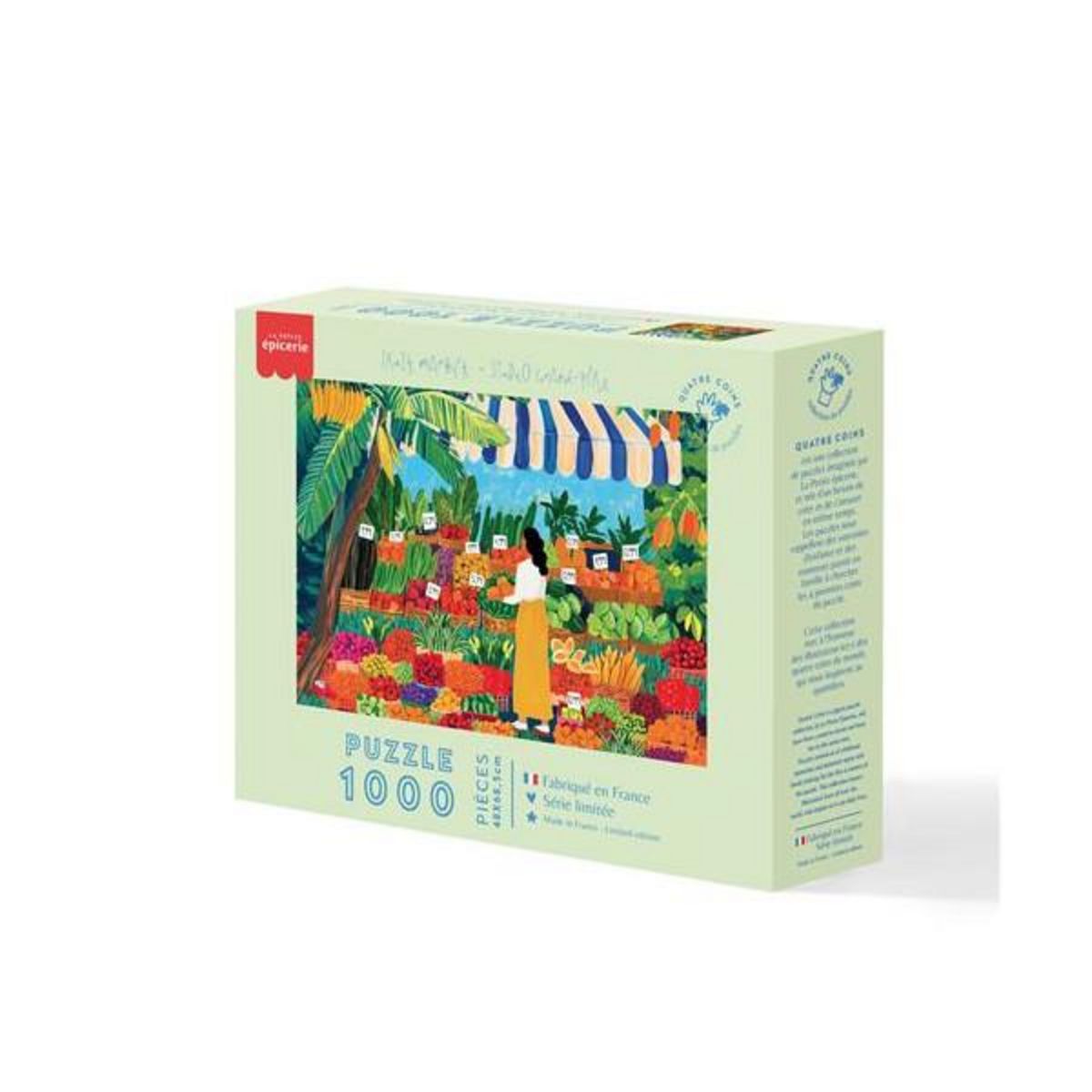 MARKET24 Puzzle 1000 pièces La Petite Epicerie Fruit Market