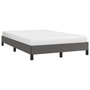 Voir la diapositive 3 : VIDAXL Cadre de lit sans matelas gris 120x200 cm similicuir