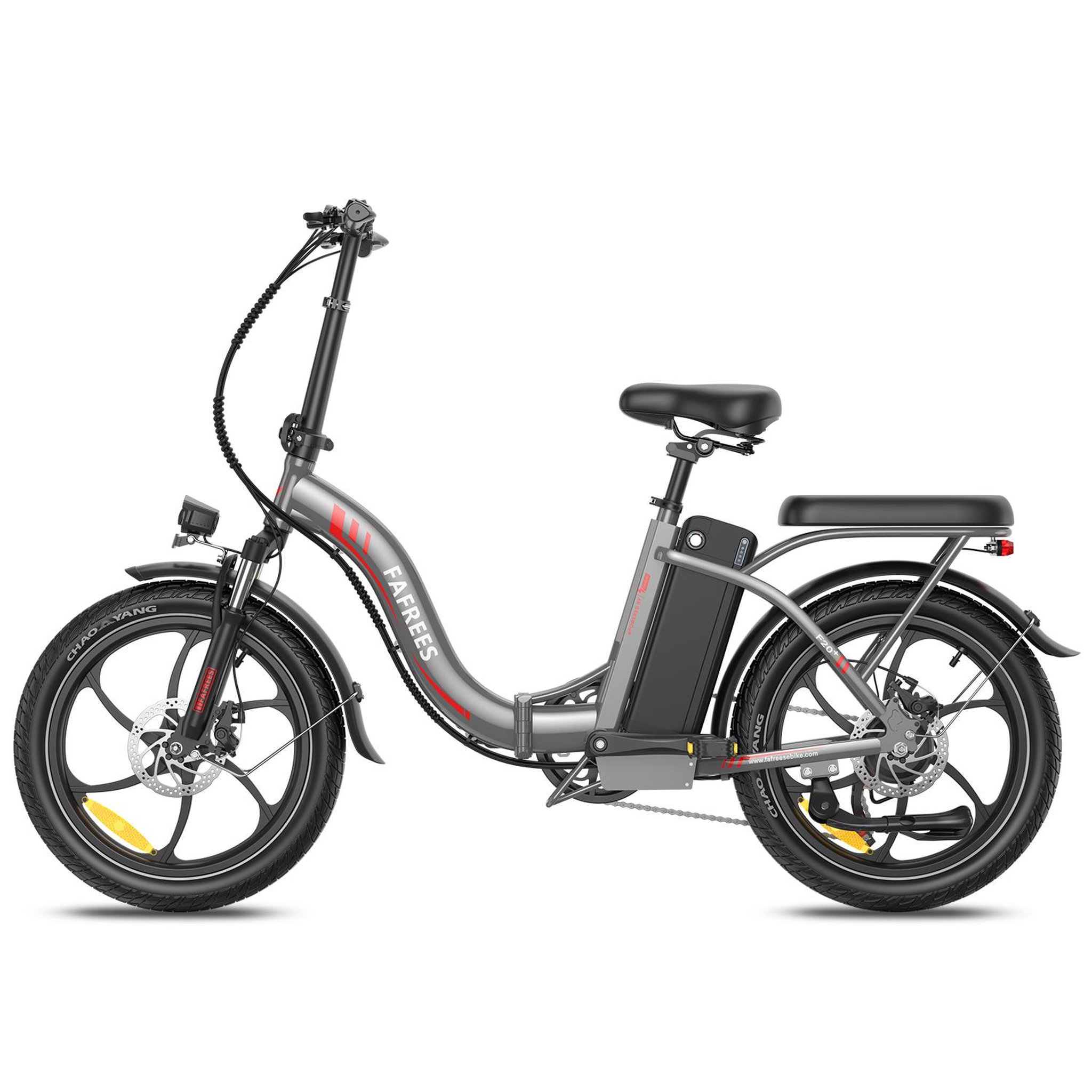 Voir la diapositive 2 : FAFREES Vélo électrique pliable urbain fafrees f20+