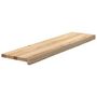 Voir la diapositive 3 : VIDAXL Marches d'escalier 4pcs non traite 100x30x2cm bois chene massif