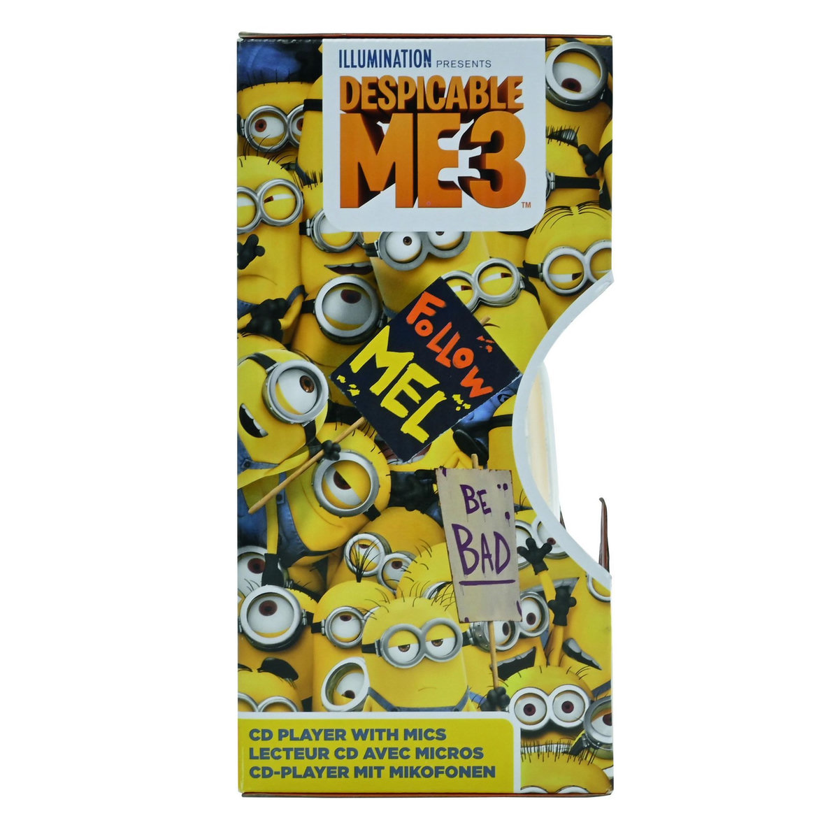 Lexibook Lecteur CD portable avec 2 microphones Les Minions
