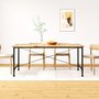 Voir la diapositive 1 : VIDAXL Table a manger Bois de manguier massif 180 cm