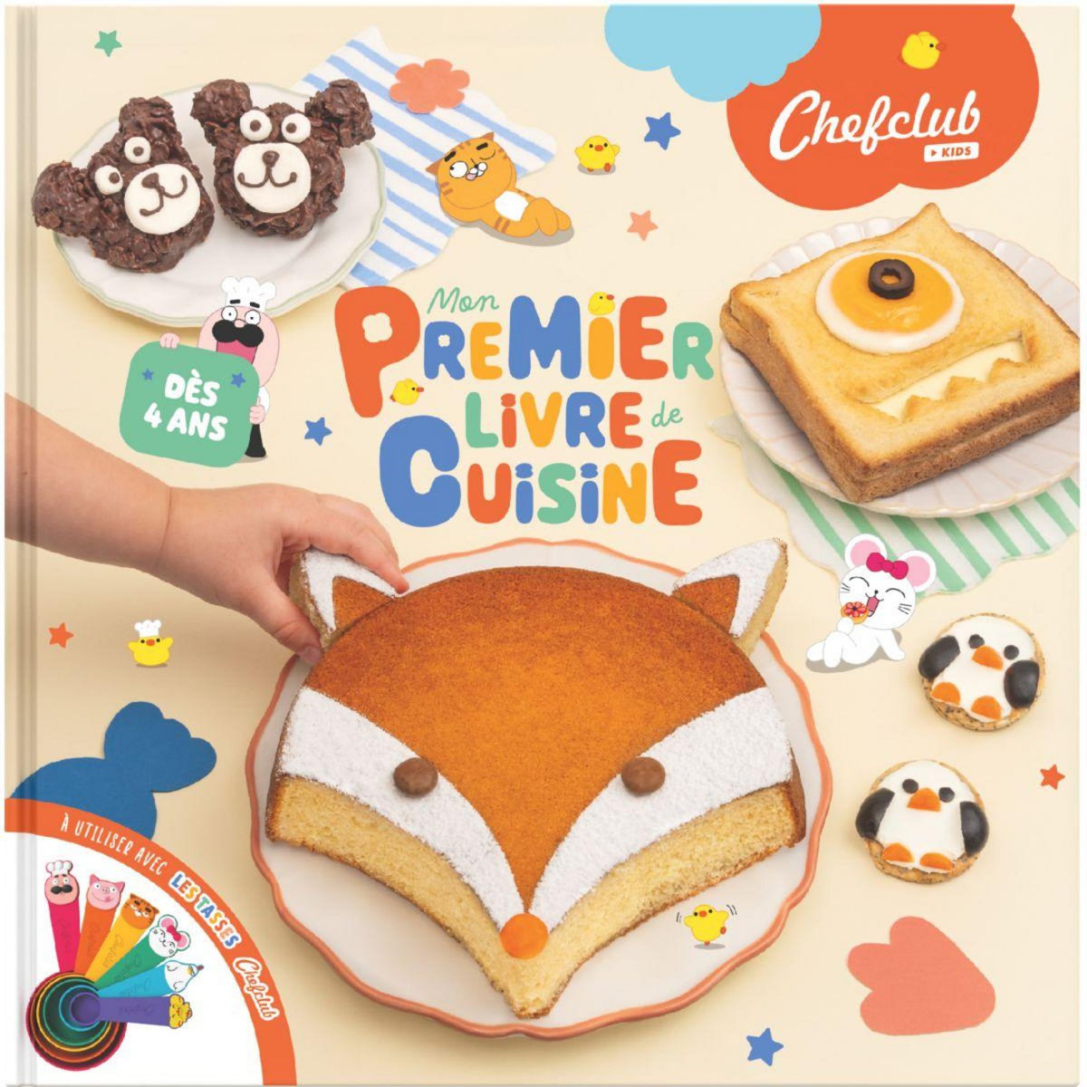 CHEFCLUB Coffret cuisine Kids - Mon premier livre de cuisine