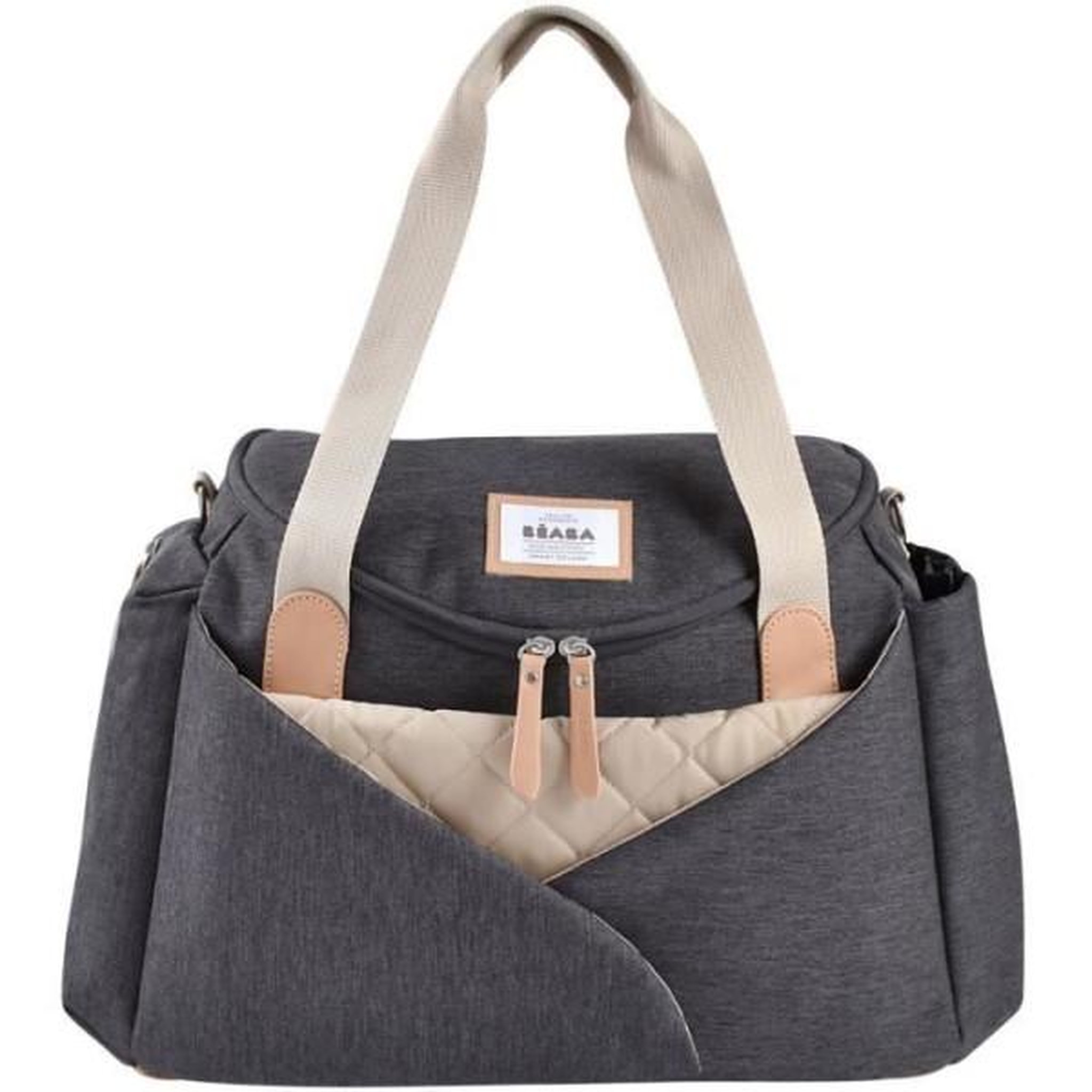 MARKET24 Sac a langer - BEABA - SYDNEY - Gris chiné foncé