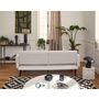 Voir la diapositive 3 : BEST MOBILIER Babylone - canapé convertible clic-clac - 2 places - en tissu