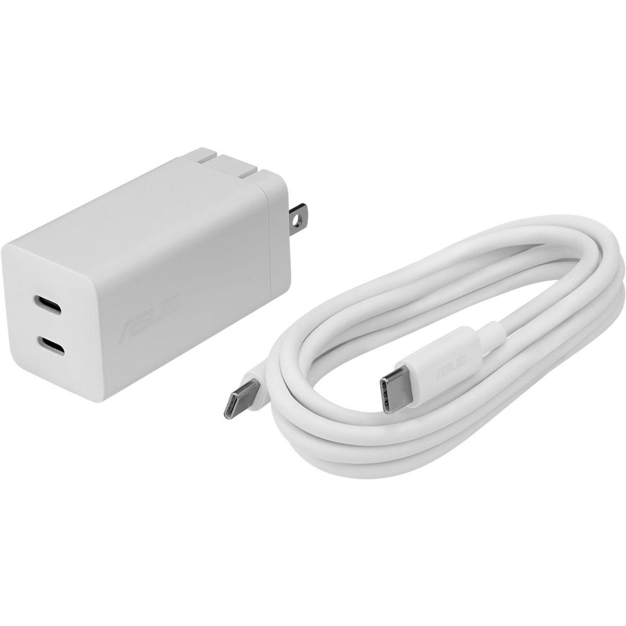 ASUS Chargeur ordinateur portable pc chargeur 65w portable type-c x2 eu